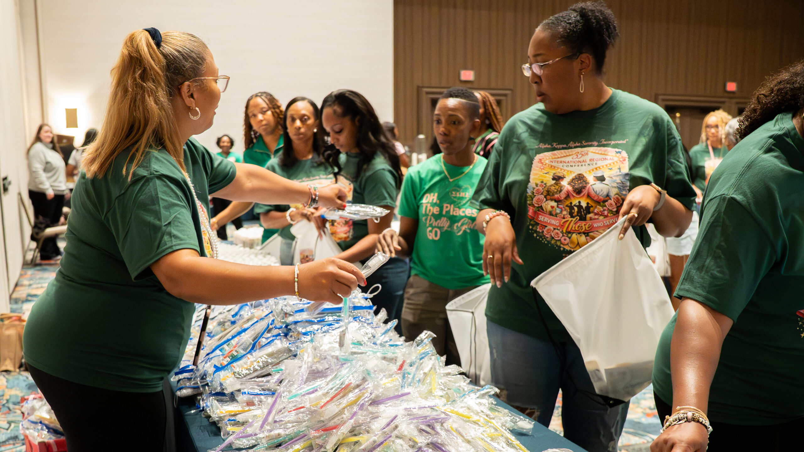 Gallery: Aces Donate and Volunteer at 'Serving Those Who Serve' Project (7/15/2026)